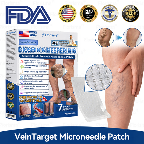 One Patch a Day. Visible Vein Relief in Just 7 Days 👨‍⚕️ 𝑭𝑳𝑶𝑹𝑰𝑺𝑴𝑨® 𝑫𝑰𝑶𝑺𝑴𝑰𝑵 & 𝑯𝑬𝑺𝑷𝑬𝑹𝑰𝑫𝑰𝑵 𝑪𝒍𝒊𝒏𝒊𝒄𝒂𝒍-𝑮𝒓𝒂𝒅𝒆 𝑭𝒐𝒓𝒎𝒖𝒍𝒂 𝑴𝒊𝒄𝒓𝒐𝒏𝒆𝒆𝒅𝒍𝒆 𝑷𝒂𝒕𝒄𝒉 🍀 𝗔𝗱𝘃𝗮𝗻𝗰𝗲𝗱 𝗛𝗲𝗿𝗯𝗮𝗹 𝗕𝗹𝗲𝗻𝗱 𝗧𝗮𝗿𝗴𝗲𝘁𝘀 𝗦𝗽𝗶𝗱𝗲𝗿 𝗩𝗲𝗶𝗻𝘀 & 𝗥𝗲𝗹𝗶𝗲𝘃𝗲𝘀 𝗛𝗲𝗮𝘃𝘆, 𝗧𝗶𝗿𝗲𝗱 𝗟𝗲𝗴𝘀