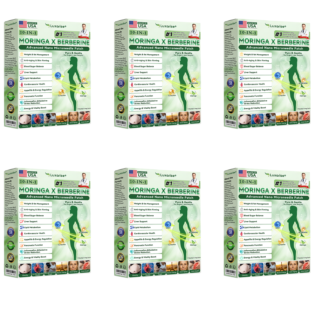 𝑶𝒇𝒇𝒊𝒄𝒊𝒂𝒍 𝑺𝒕𝒐𝒓𝒆 🎉🌸𝑳𝒖𝒙𝒂𝒓𝒊𝒔𝒆® 𝑴𝒐𝒓𝒊𝒏𝒈𝒂 & 𝑩𝒆𝒓𝒃𝒆𝒓𝒊𝒏𝒆 10-𝑰𝑵-1 𝑨𝒅𝒗𝒂𝒏𝒄𝒆𝒅 𝑵𝒂𝒏𝒐 𝑴𝒊𝒄𝒓𝒐𝒏𝒆𝒆𝒅𝒍𝒆 𝑷𝒂𝒕𝒄𝒉(𝐉𝐮𝐬𝐭 𝐨𝐧𝐜𝐞 𝐚 𝐝𝐚𝐲, 𝐯𝐢𝐬𝐢𝐛𝐥𝐞 𝐜𝐡𝐚𝐧𝐠𝐞𝐬 𝐢𝐧 𝟕 𝐝𝐚𝐲𝐬）✅ 𝐅𝐨𝐫 𝐨𝐛𝐞𝐬𝐢𝐭𝐲, 🅛🅞🅞🅢🅔 🅢🅚🅘🅝,𝐝𝐢𝐚𝐛𝐞𝐭𝐞𝐬, 𝐬𝐥𝐞𝐞𝐩 𝐚𝐩𝐧𝐞𝐚, 𝐣𝐨𝐢𝐧𝐭 𝐢𝐬𝐬𝐮𝐞𝐬, 𝐚𝐧𝐝 𝐦𝐨𝐫𝐞